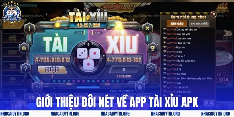 Giới thiệu đôi nét về APP tài xỉu APK