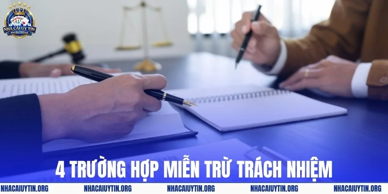 Khi nào thì nền tảng miễn trừ trách nhiệm?