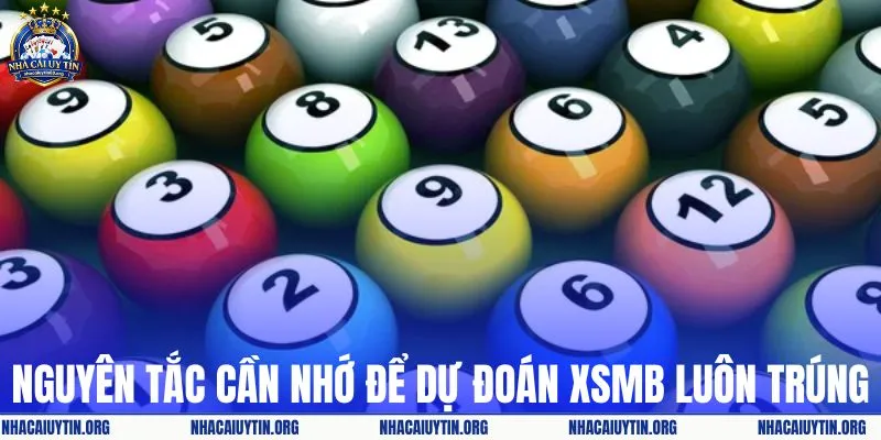 Nguyên tắc cần nhớ để dự đoán XSMB luôn trúng