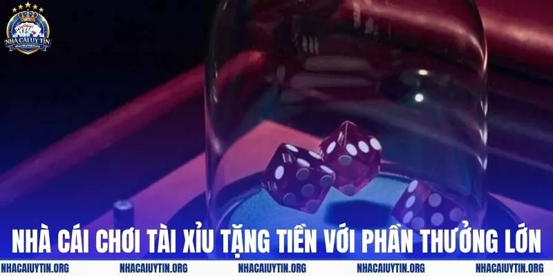 Nhà cái chơi tài xỉu tặng tiền với các phần thưởng lớn