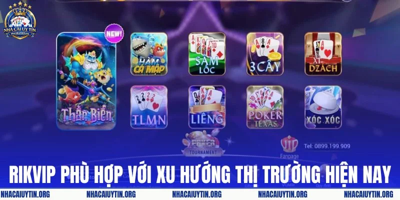 RIKVIP phù hợp với xu hướng thị trường hiện nay